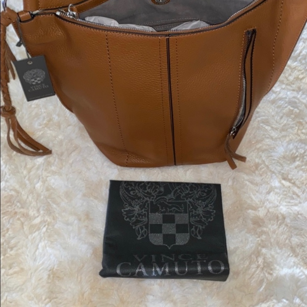 Vince Camuto Caol Leather Hobo Bag - Picture 7 of 11